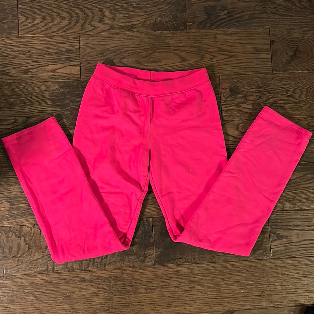 Girls Hot Pink Hanes Sweats